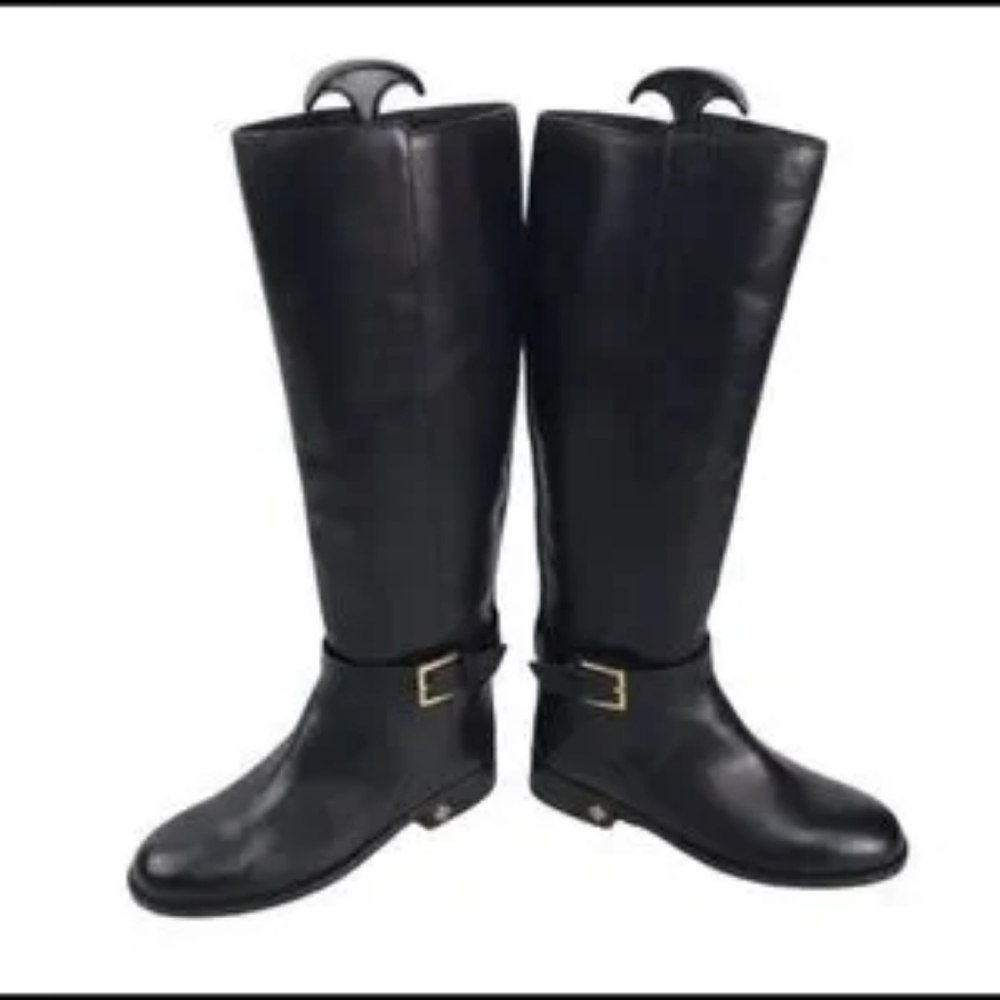 Tory Burch Black Over the Knee Boots